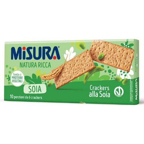 [MISURA] 미주라 소이아 크래커 400g (콩 16%, NO트랜스지방/콜레스테롤) 8개입